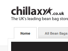 Chillaxx bean bag website